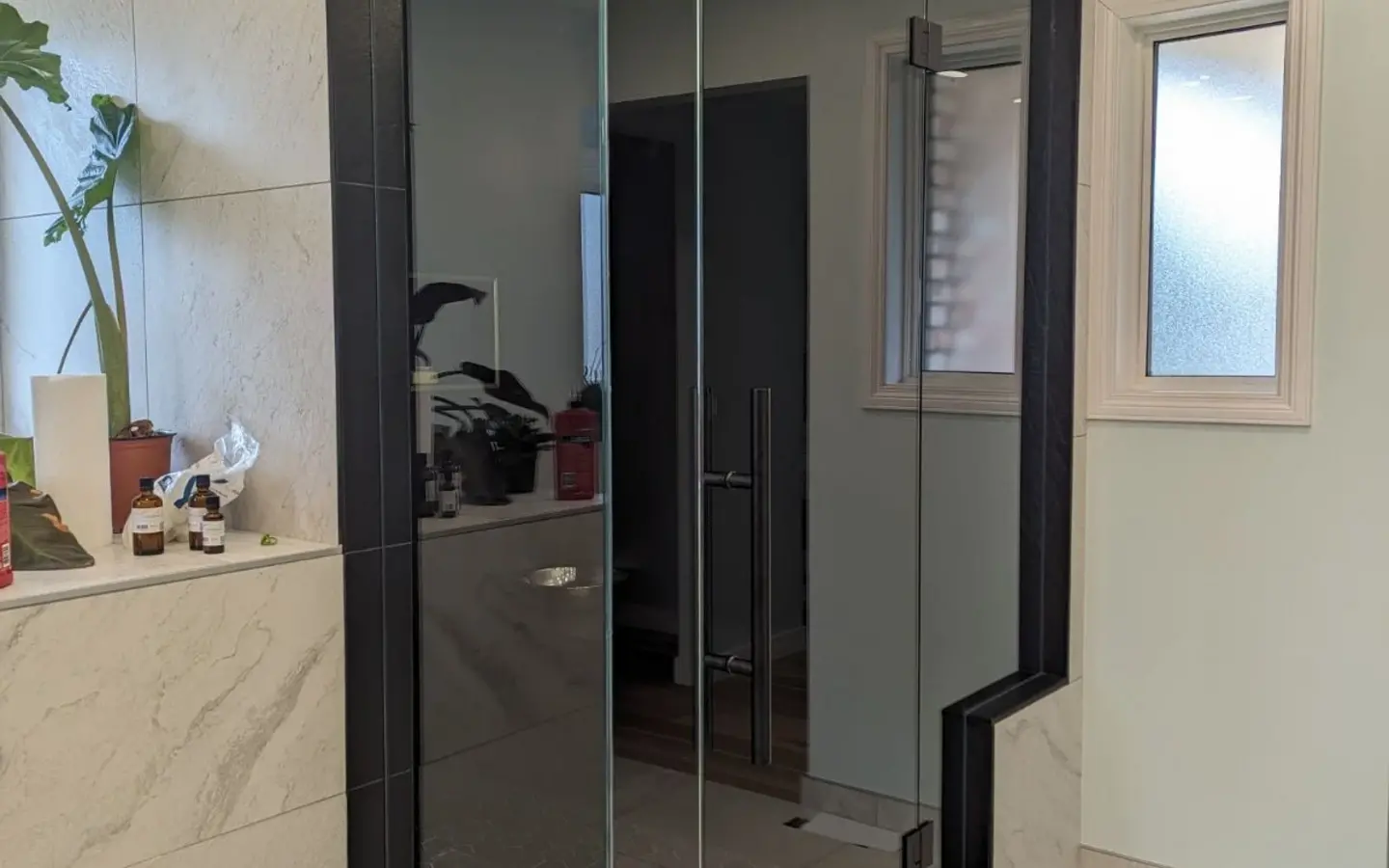 Shower door installation Calgary